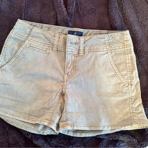 Casual Tan Women's Shorts